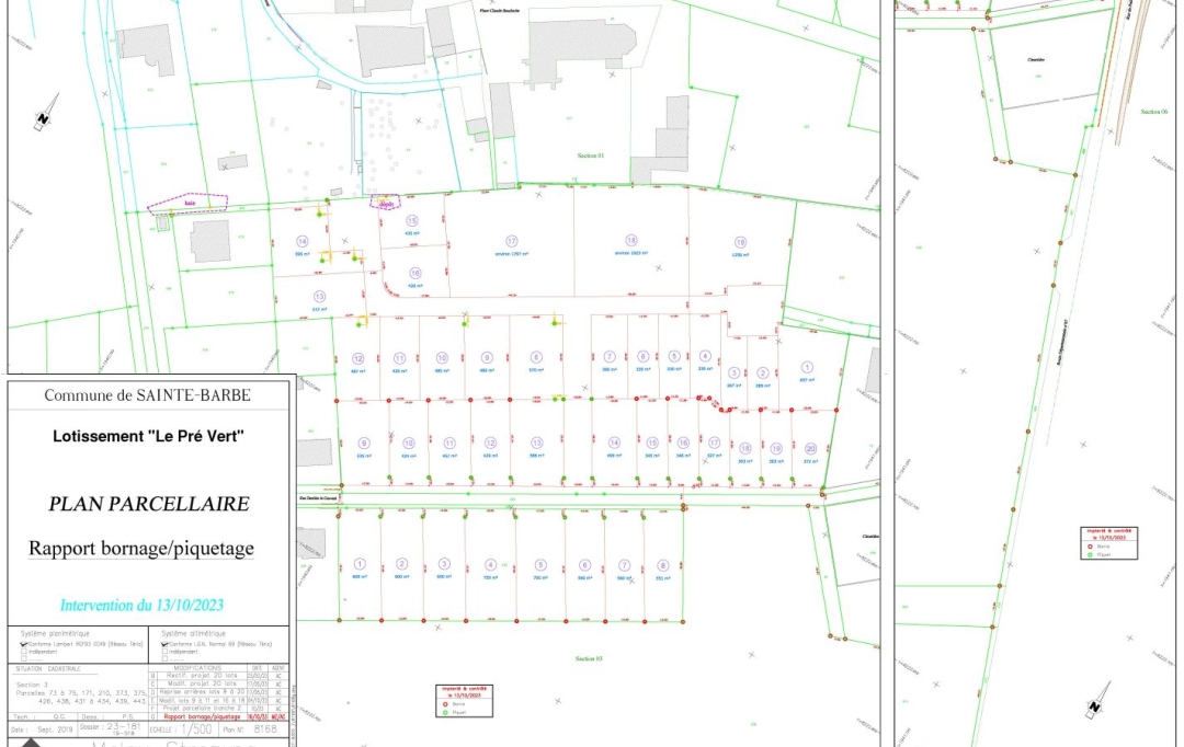 CABINET DE L'ILE : Terrain | SAINTE-BARBE (57640) | 126 m2 | 127 330 € 